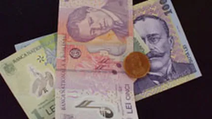 Leul incheie saptamana pe apreciere: 4,1566 lei/euro