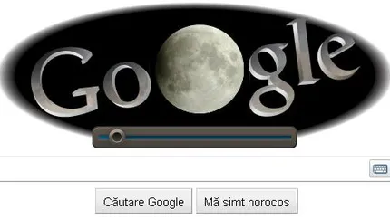 Google si-a schimbat logo-ul pentru a marca eclipsa de luna de noaptea trecuta