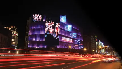 Meciul lui Lucian Bute, transmis live pe fatada media a Cocor