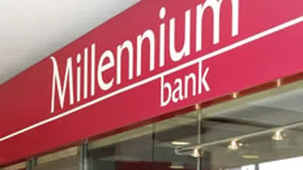 Millennium Bank si-a redus pierderile in primele sase luni
