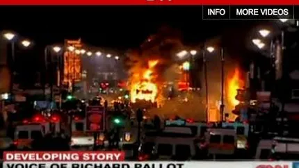 Proteste violente in Londra. Politia incearca sa preia controlul situatiei
