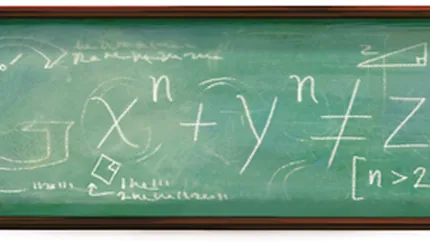 Logo Google dedicat matematicianului  Pierre de Fermat