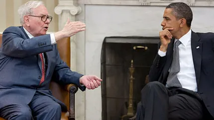 Obama s-a sfatuit cu Buffett in privinta locurilor de munca si stimularea economiei