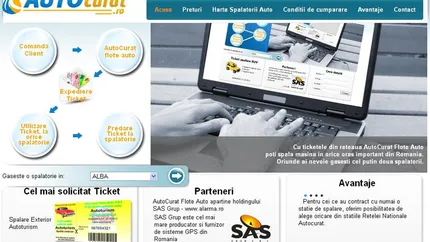 SAS lanseaza o retea de spalatorii auto destinate companiilor