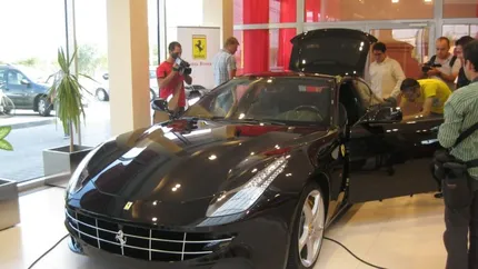 Primul Ferrari Four a fost livrat in Romania. Vezi poze de la lansare