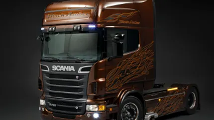 Un transportator roman a platit 240.000 euro pe un camion in editie limitata