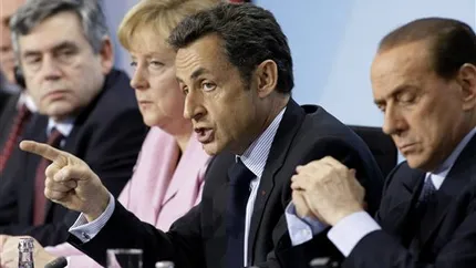 Liderii europeni analizeaza introducerea unui program de garantii pentru a sustine bancile