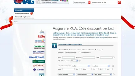 Emag ataca piata asigurarilor