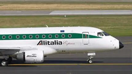 Alitalia ar vrea sa fuzioneze cu Air France
