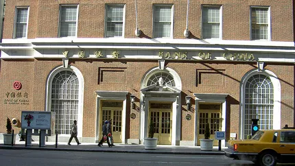 Bank of China vrea sa intre in Romania