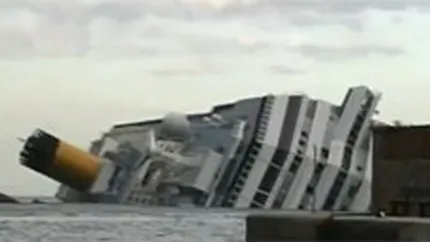 Naufragiul Concordia: Capitanul a parasit nava cand echipajul incerca sa salveze pasagerii