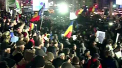 Proteste ale romanilor si la Lisabona