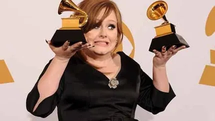 Adele, marea castigatoare a premiilor Grammy