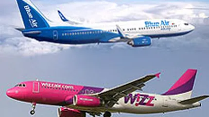 Low-costurile isi impart tara: Wizz Air ataca la vest, Blue Air la est