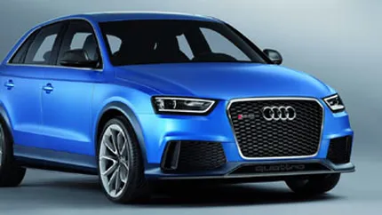 Audi prezinta spectaculosul concept RS Q3