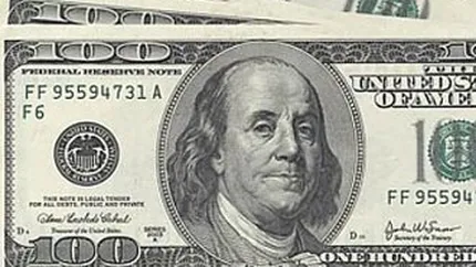 Dolarul, la o noua cotatie record fata de leu