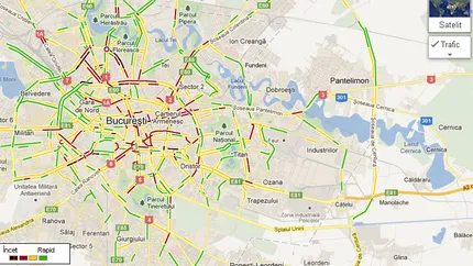 Google Trafic, disponibil si in Romania. Vezi cat de aglomerat este drumul