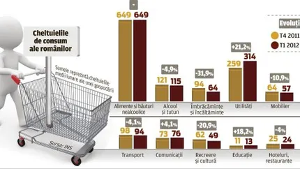 Ce fac romanii cu salariile lor tot mai mici