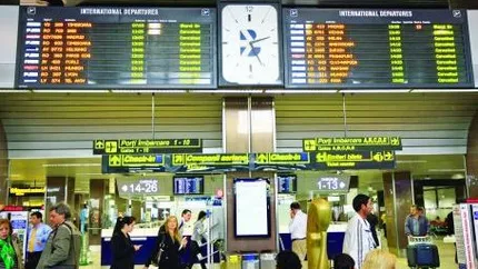 Cod rosu de alerta pe toate aeroporturile din Romania