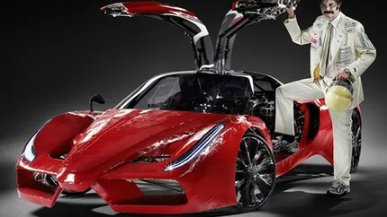Cea mai scumpa bicicleta din lume imita un Ferrari. Vezi pretul