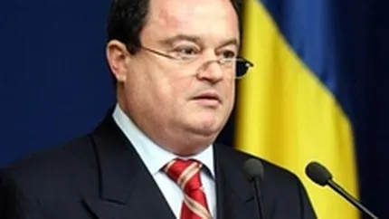 Vasile Blaga: Rectificarea bugetara taie si bruma de investitii care a mai ramas