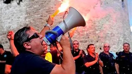 Proteste in Grecia: Peste 12.000 de persoane au iesit in strada
