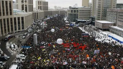 Noua manifestatie impotriva lui Putin, la Moscova