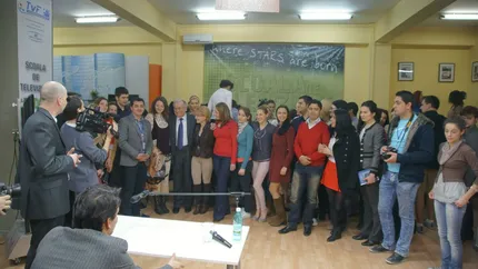 Inca doi absolventi ai scolii de televiziune “Tudor Vornicu ” si-au facut debutul “pe sticla” (P)