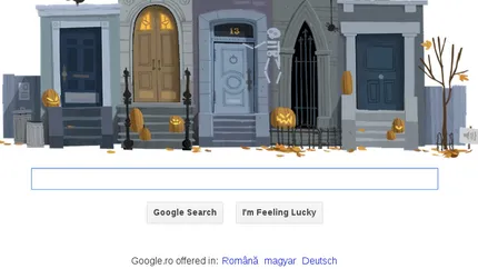 Google sarbatoreste Halloween-ul