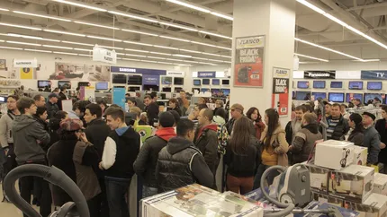 Black Friday la Flanco: In primele ore, vanzari de zeci de ori mai mari decat intr-o zi obisnuita