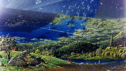 Cum ar putea arata orasele spatiale din viitor (Galerie Foto)