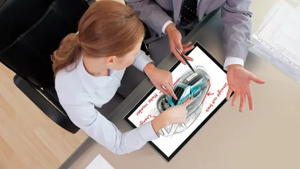 Sharp a lansat un monitor cu 10 puncte tactile simultane