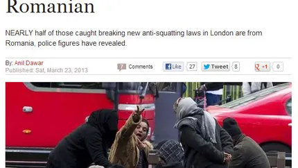 Daily Express: Cati romani ocupa ilegal cladiri nelocuite la Londra