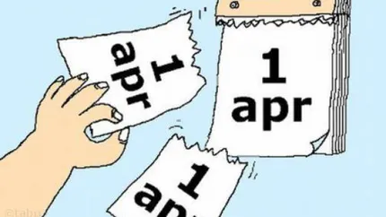 Cum a ajuns  1 aprilie - Ziua pacalelilor