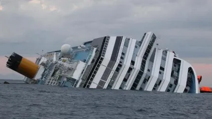 Costa Crociere, condamnata la 1 mil. euro amenda dupa naufragiul Concordia