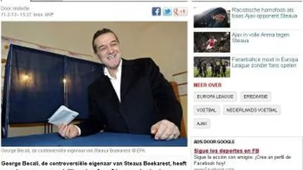 Presa internationala despre condamnarea lui Gigi Becali: Un flamboaiant fost cioban ajuns la inchisoare