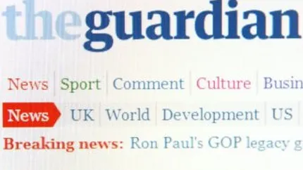 Cotidianul britanic The Guardian a lansat o versiune online gratuita in Australia