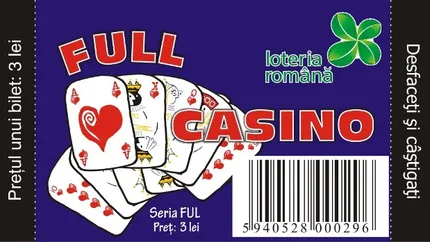 Loteria Romana a lansat un nou produs, Full Casino