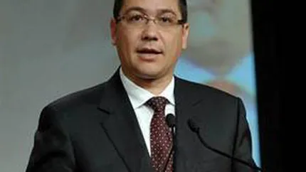 Ponta, catre americani: Taxele in Romania sunt mai mici decat in SUA