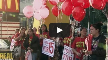 Greva generala in SUA: De ce protesteaza angajatii de la fast-food
