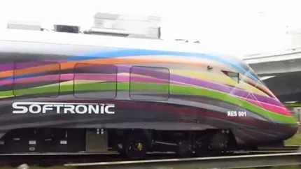 Prima cursa a trenului romanesc Hyperion catre Bucuresti a durat 3 ore