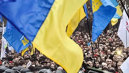 Proteste la Kiev: 100.000 de persoane manifesteaza impotriva noilor legi represive