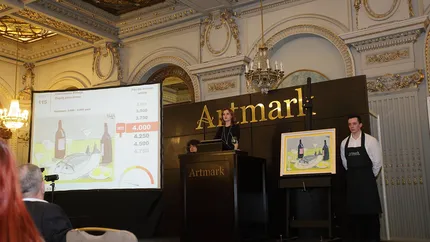 Vanzari de 200.000 euro la prima licitatie Artmark din 2014