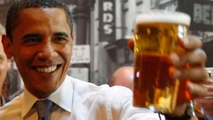 Pariu pierdut: Obama ii trimite premierului canadian doua lazi cu bere