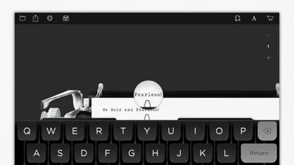 Tom Hanks a lansat o aplicatie pentru iPad care imita zgomotul tastelor unei masini de scris