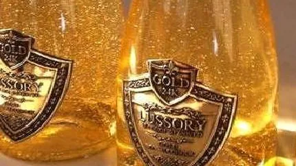 Ultima excentricitate din Dubai: Vinul fara alcool, cu aur de 24 karate