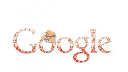 Google sarbatoreste Ziua Nationala a Romaniei cu un logo special