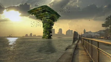 Copacul plutitor urias care va revolutiona in curand ideea de oras (Galerie Foto)