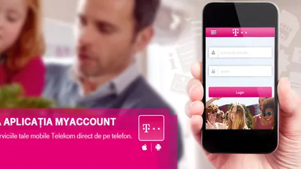 Telekom Romania Mobile Communications lanseaza aplicatia mobila MyAccount