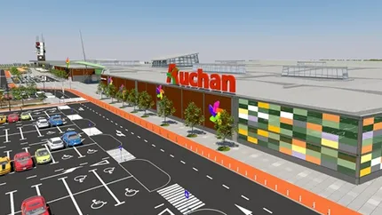 Cum arata Auchan Coresi, cel mai mare hipermarket al retelei din provincie (Foto)